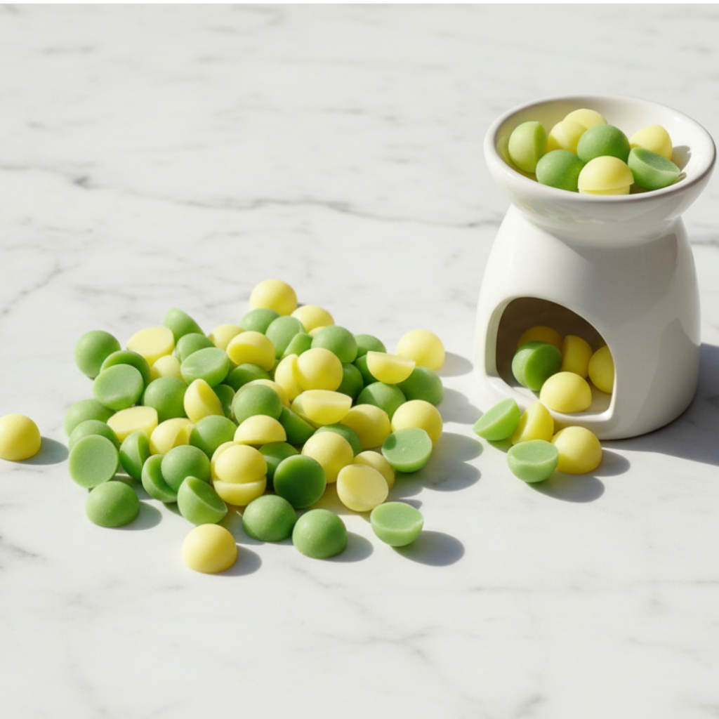 Wax Melts Bergamota estilo mediterráneo mármol - Ellie & Soja