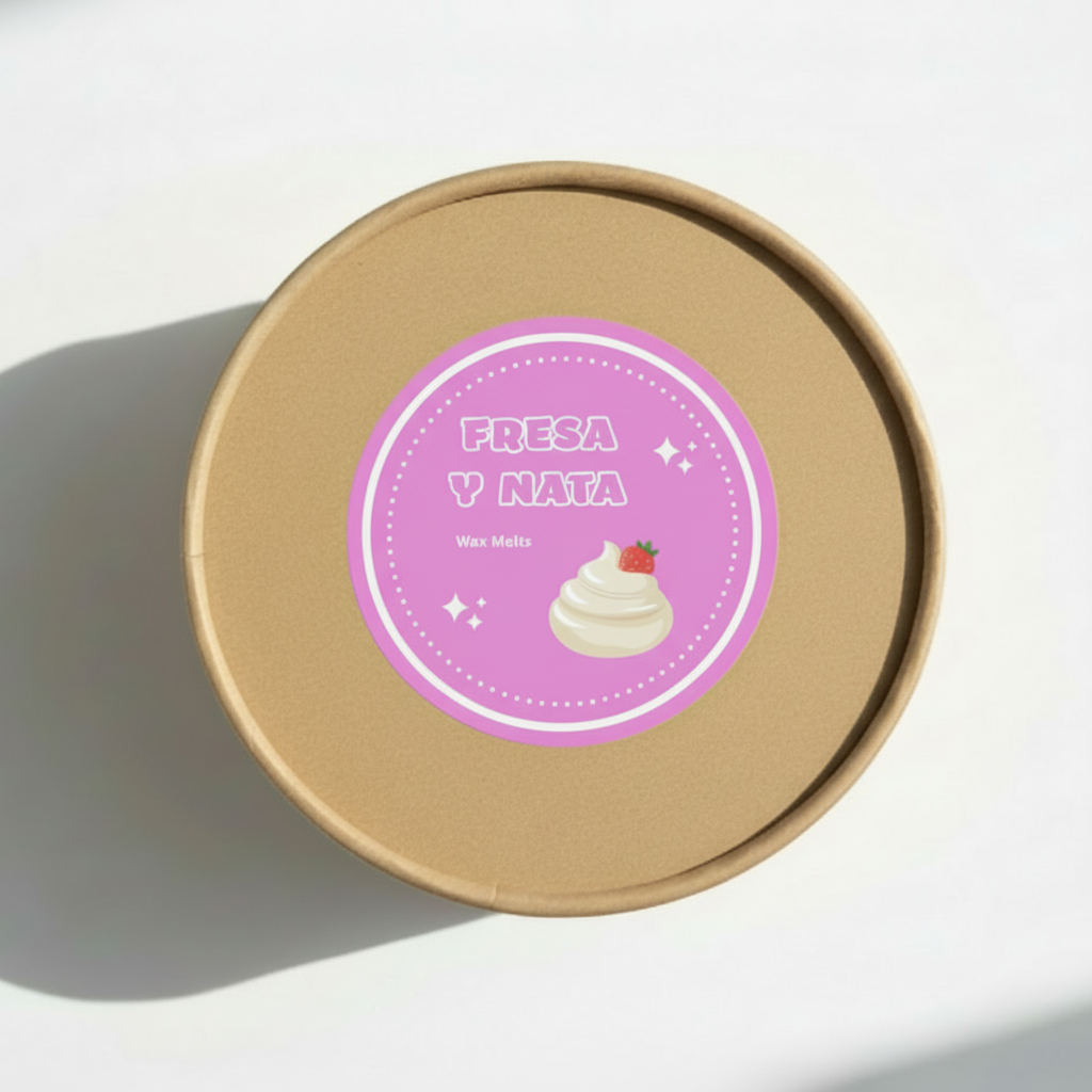 Wax Melts Fresas con Nata
